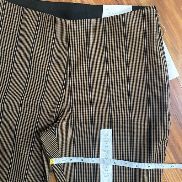 A new day black & gold checked pants, size 8R, NWT. - Picture 4 of 13